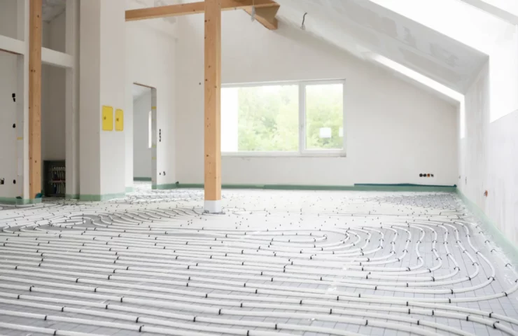 Vloerverwarming nieuwbouw