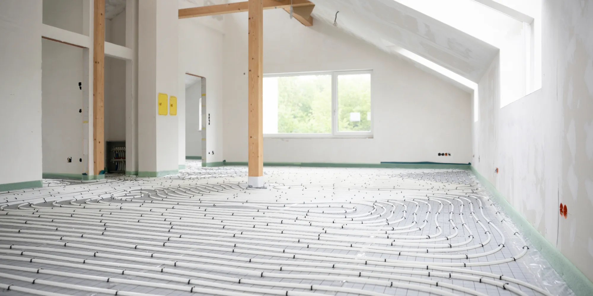 Vloerverwarming nieuwbouw