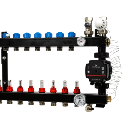 Stalen verdeler compact - 8