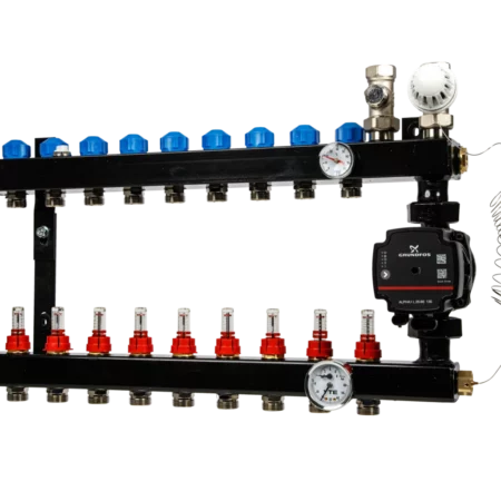Stalen verdeler compact - 9