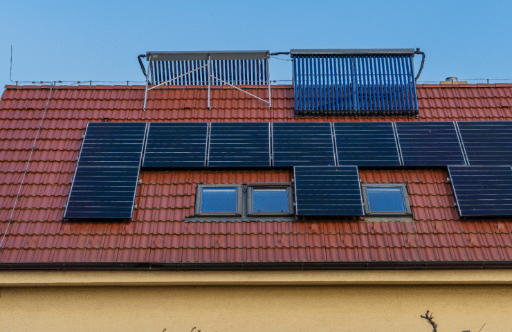 Vloerverwarming zonneboiler
