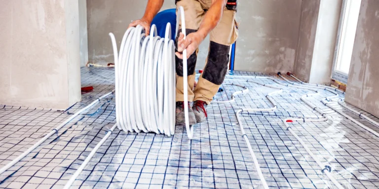 Vloerverwarming leggen benodigdheden