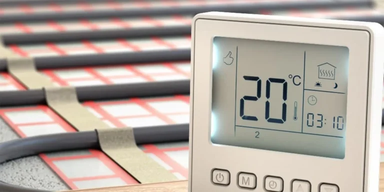 Temperatuur vloerverwarming