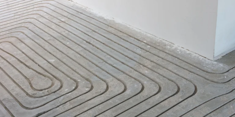 Vloerverwarming infrezen