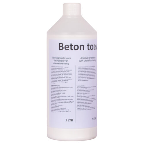 Betontoevoegmiddel - Toebehoren