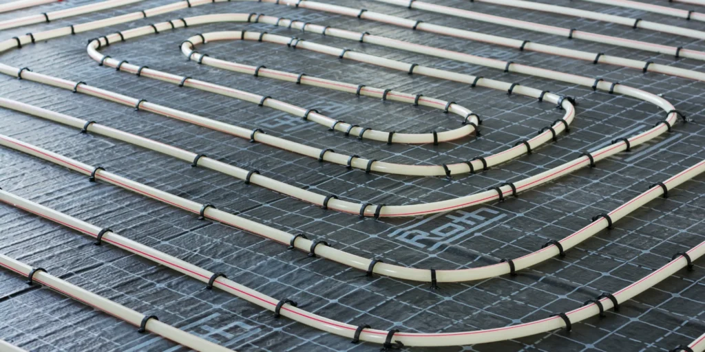 Welke vloerverwarmingsbuis heb ik nodig