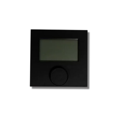 Möhlenhoff Smart 2 ruimtethermostaat, 24V LCD Comfort - Verwarmen / Koelen Zwart