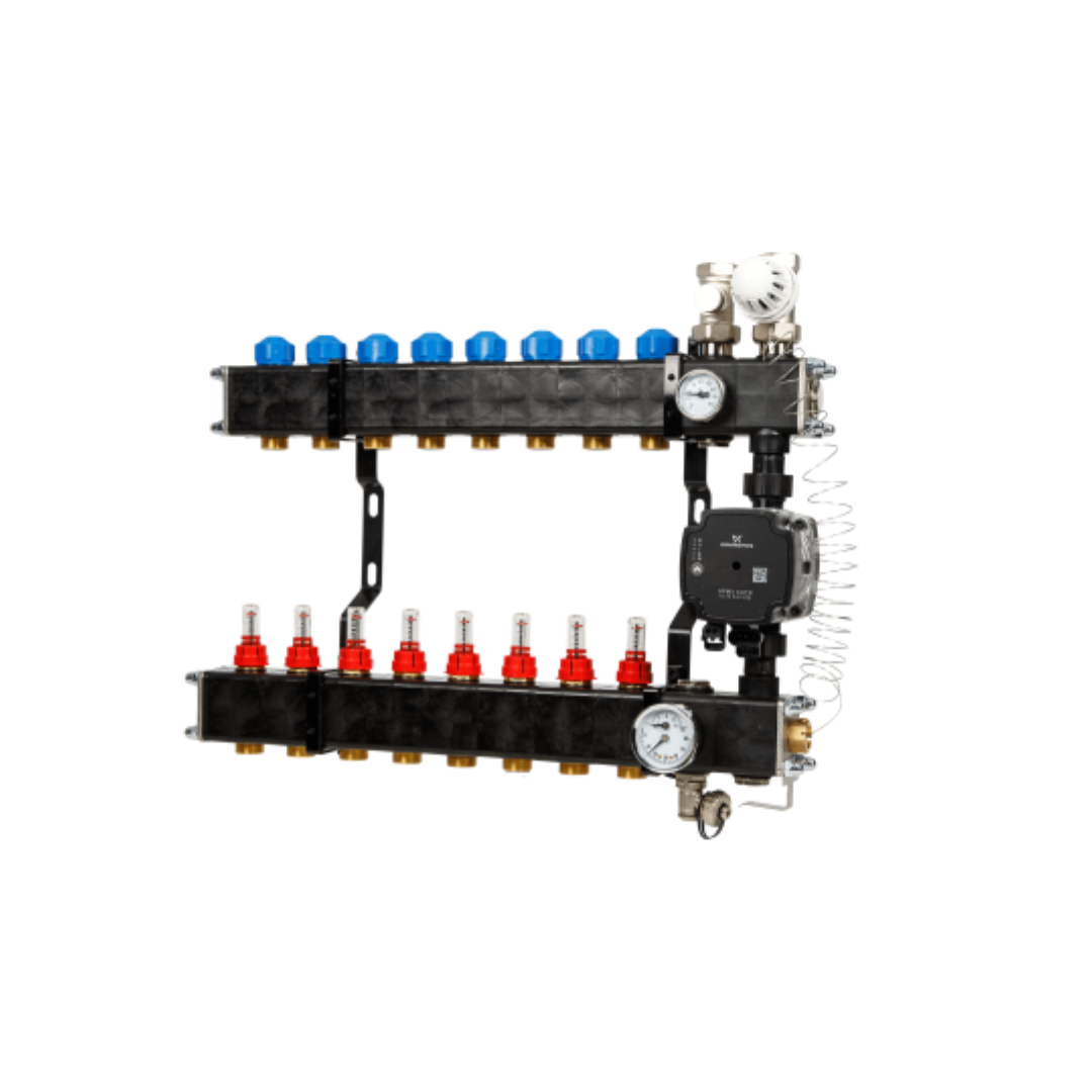 VTE Composiet verdeler met pomp